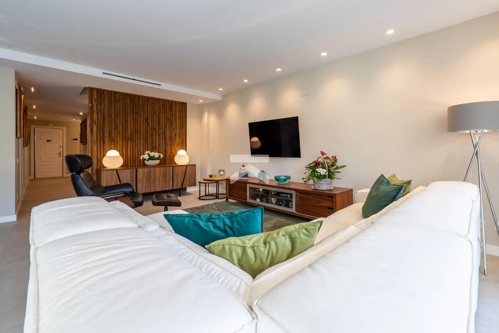 Sala d'estar de Dúplex en venda en Torredembarra amb Aire condicionat, Calefacció i Jardí privat