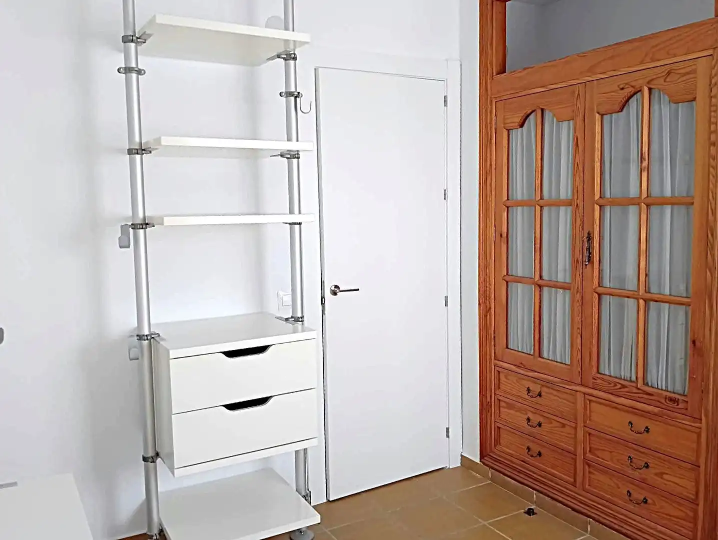 Schlafzimmer von Wohnung zur Miete in Málaga mit Klimaanlage, Privatgarten und Terrasse