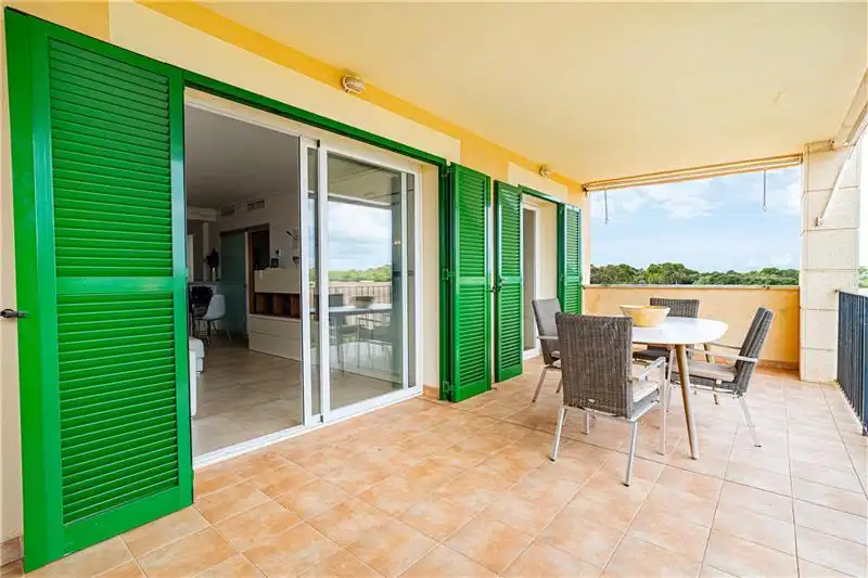 Terrace of Flat for sale in Llucmajor  with Air Conditioner, Terrace and Community pool