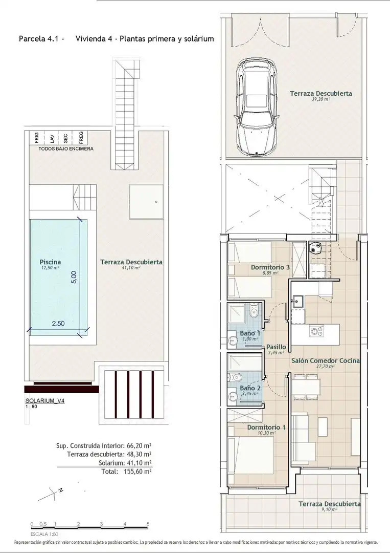 Bungalow con piscina en venta en San Miguel de Salinas, imagen 4