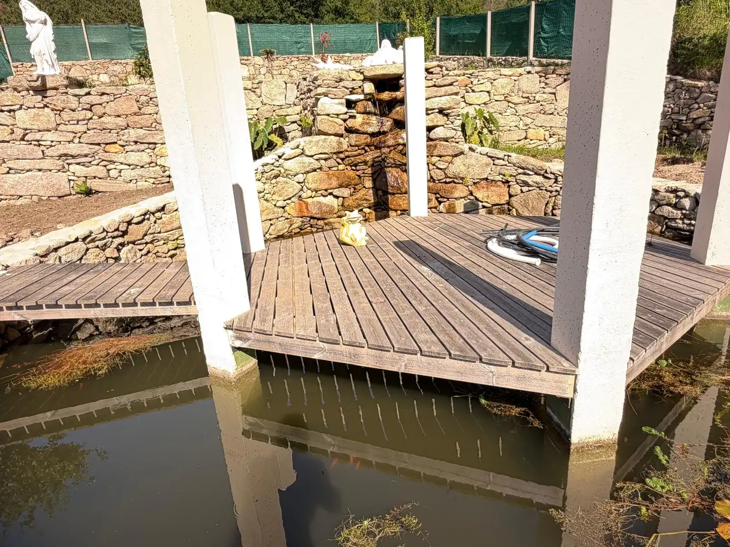 Terraza de Casa adosada en venta en Mondariz con Calefacción, Jardín privado y Amueblado
