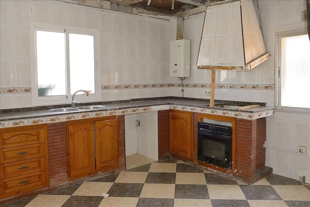 Cocina de Casa adosada en venta en Algeciras con Terraza