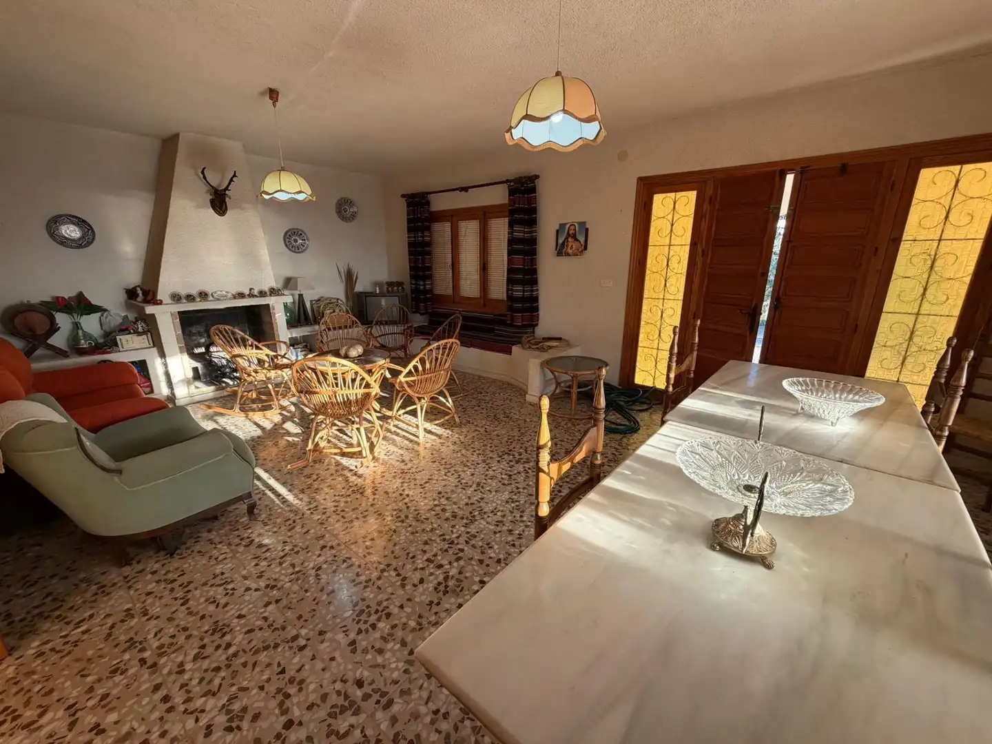 Sala de estar de Casa o chalet en venta en Águilas con Terraza
