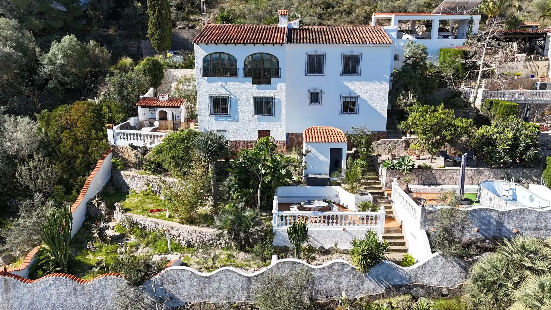 Exterior view of Houses for sale in Benidoleig  with Air Conditioner, Heating and Terrace