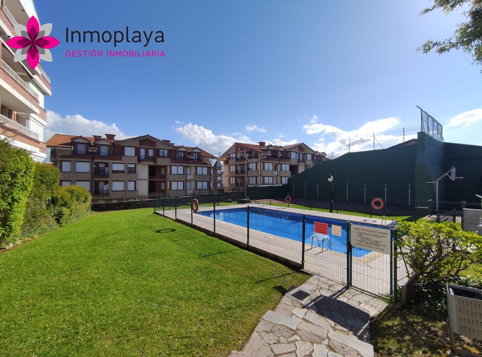 Swimming pool of Flat for sale in Noja  with Heating and Community pool
