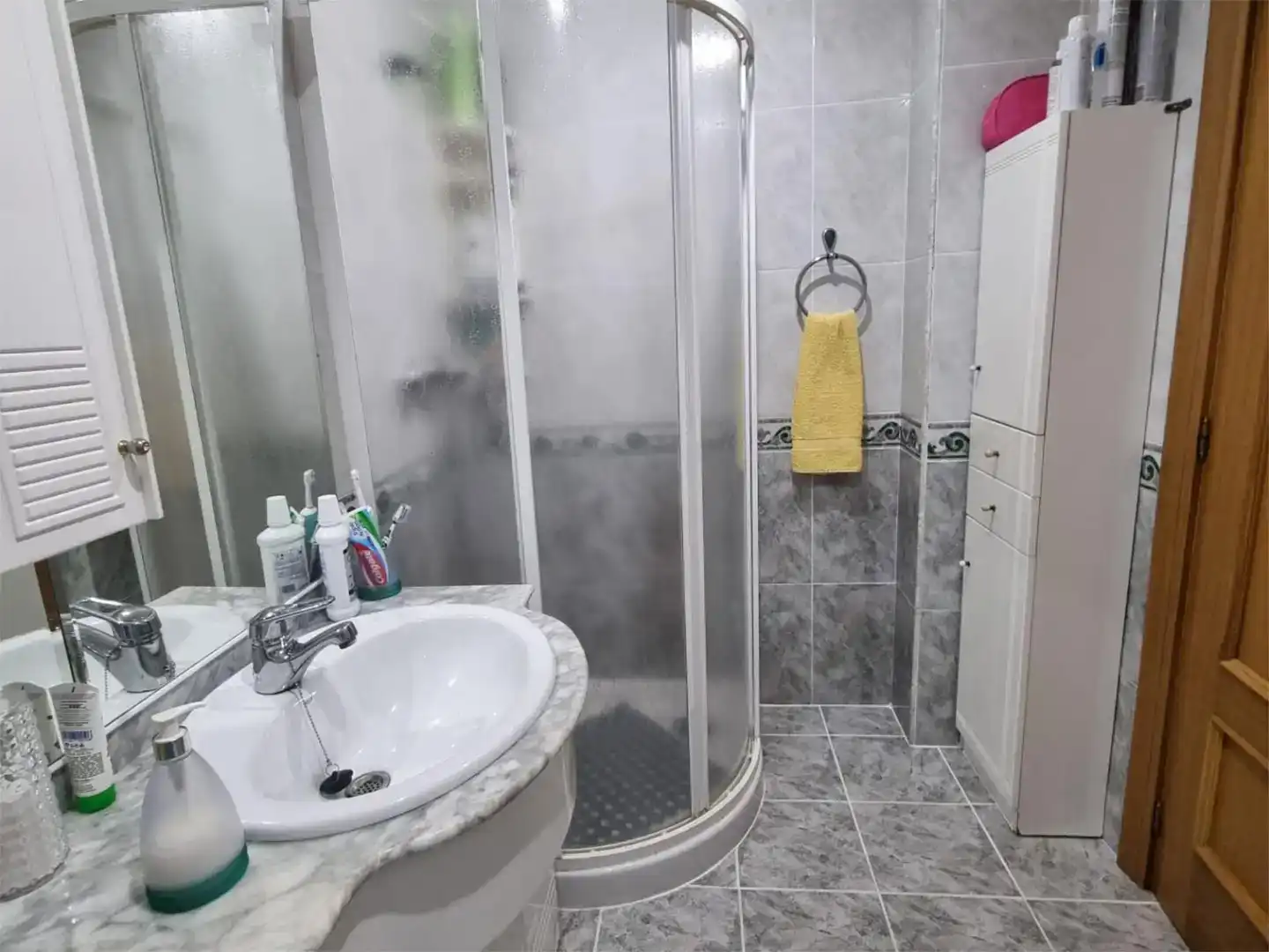 Bany de Apartament de lloguer en El Puig de Santa Maria amb Aire condicionat, Jardí privat i Terrassa