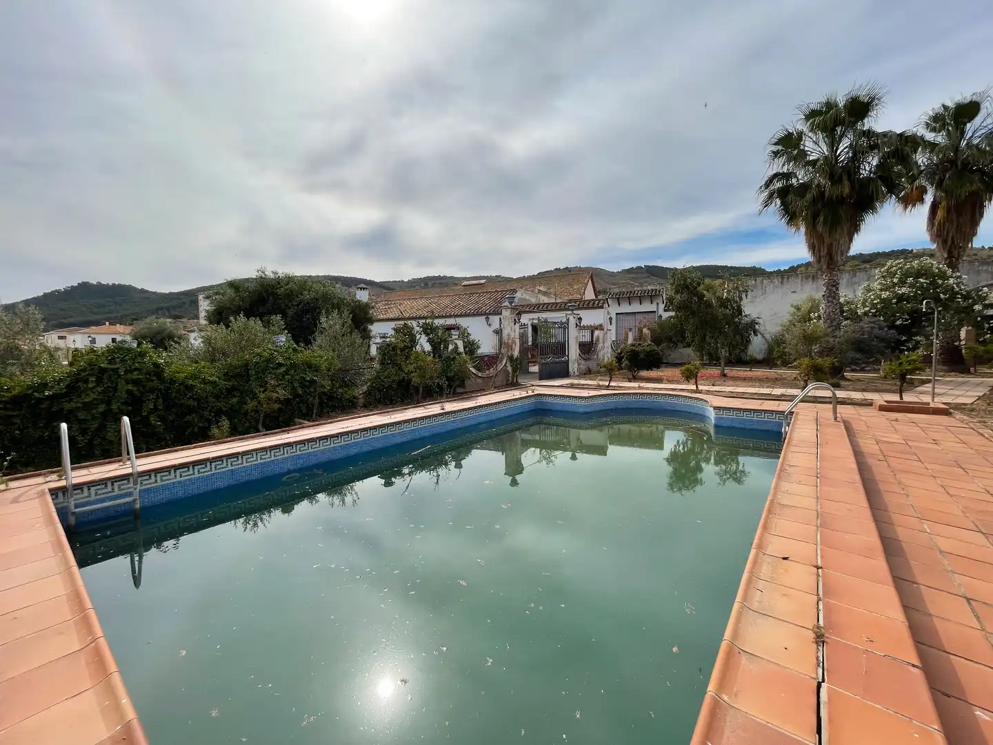 Piscina de Finca rústica en venta en Antequera con Jardín privado, Piscina y Internet