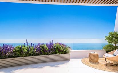 Terrassa de Dúplex en venda en Benalmádena amb Aire condicionat, Calefacció i Jardí privat