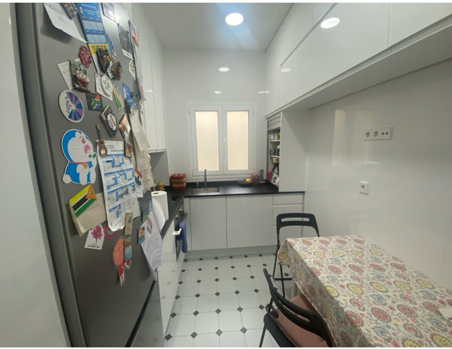 Kitchen of Flat for sale in  Madrid Capital  with Air Conditioner and Heating