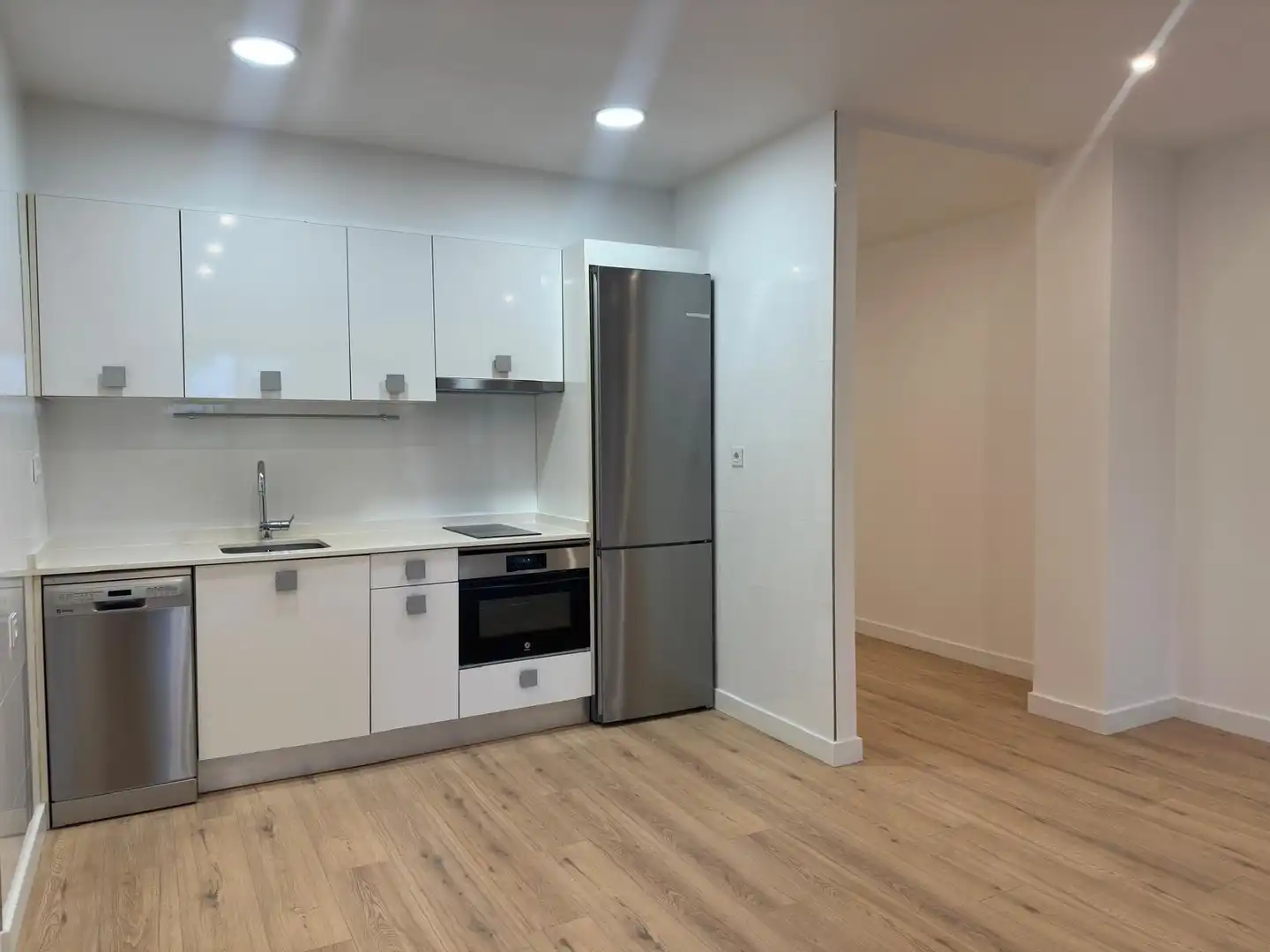 Kitchen of Flat for rent in Getxo   with Heating and Balcony