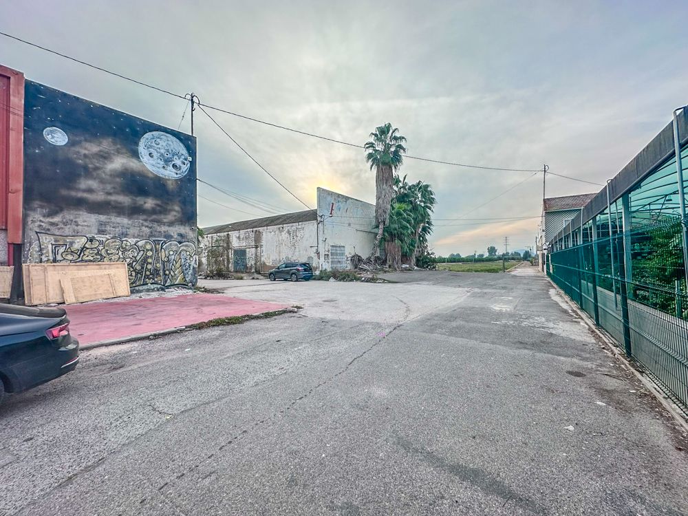 Exterior view of Industrial buildings for sale in  Murcia Capital