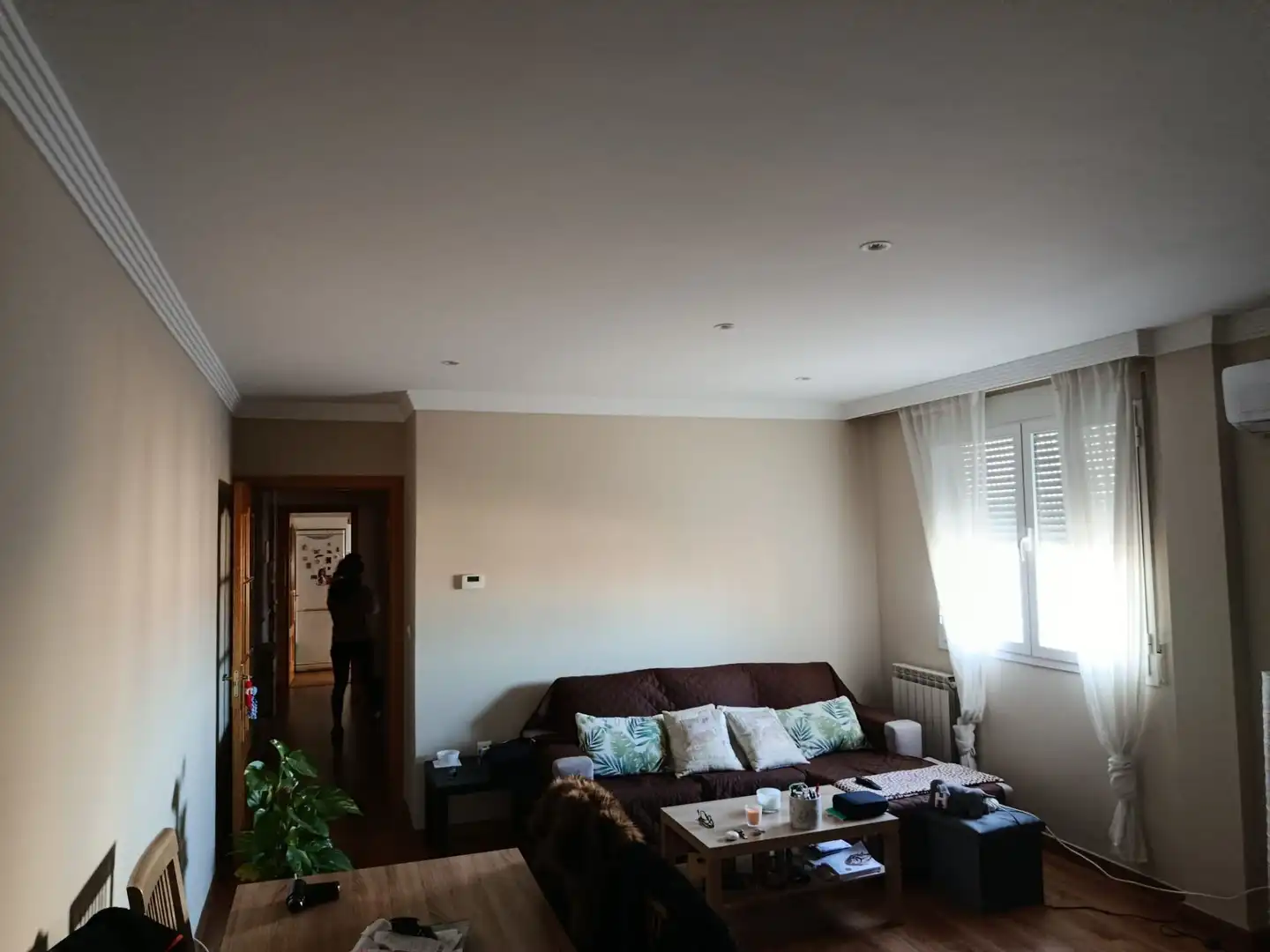 Sala de estar de Piso en venta en Argamasilla de Calatrava con Aire acondicionado, Calefacción y Trastero