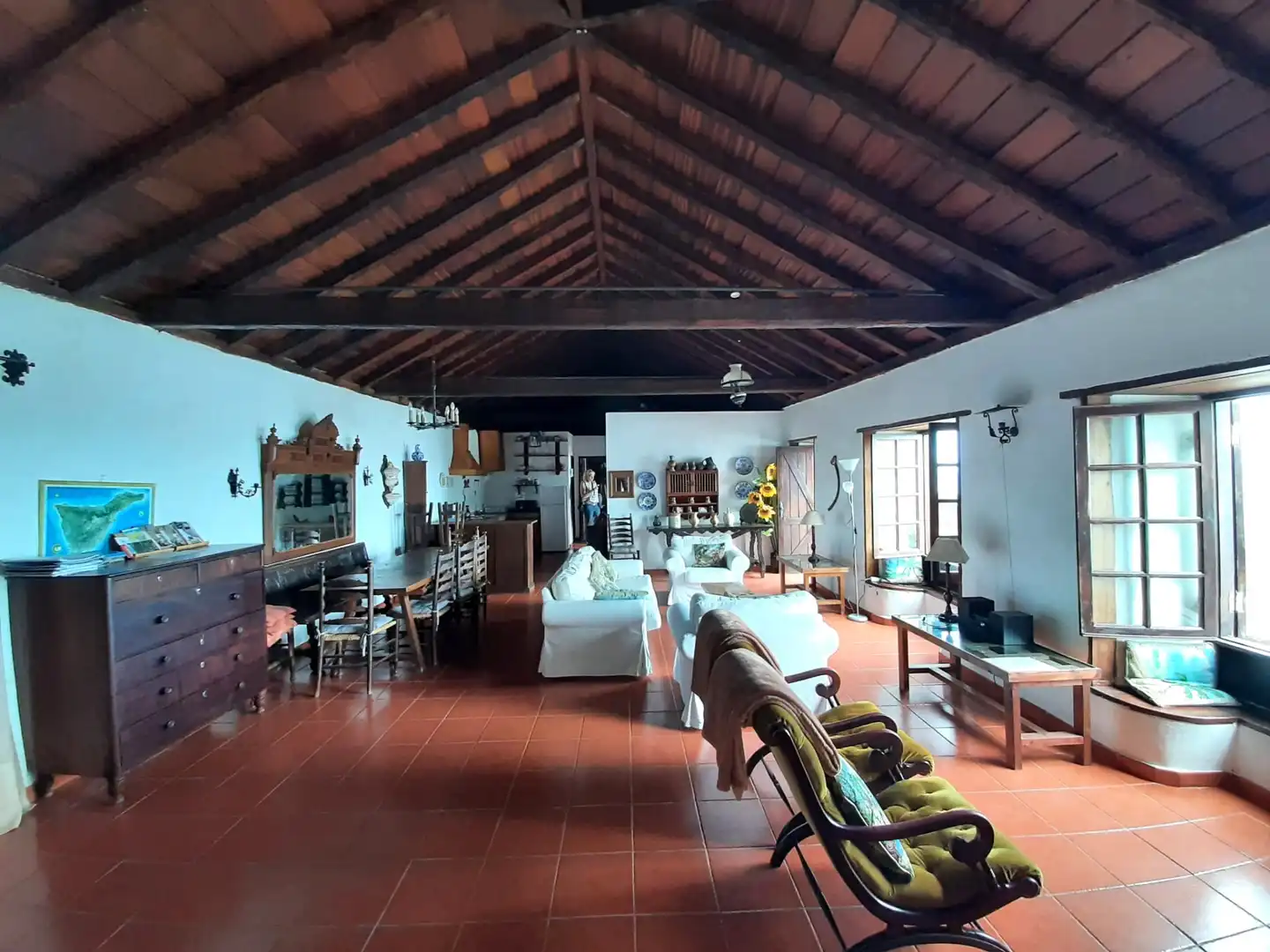 Sala d'estar de Casa o xalet en venda en Icod de los Vinos amb Jardí privat i Terrassa