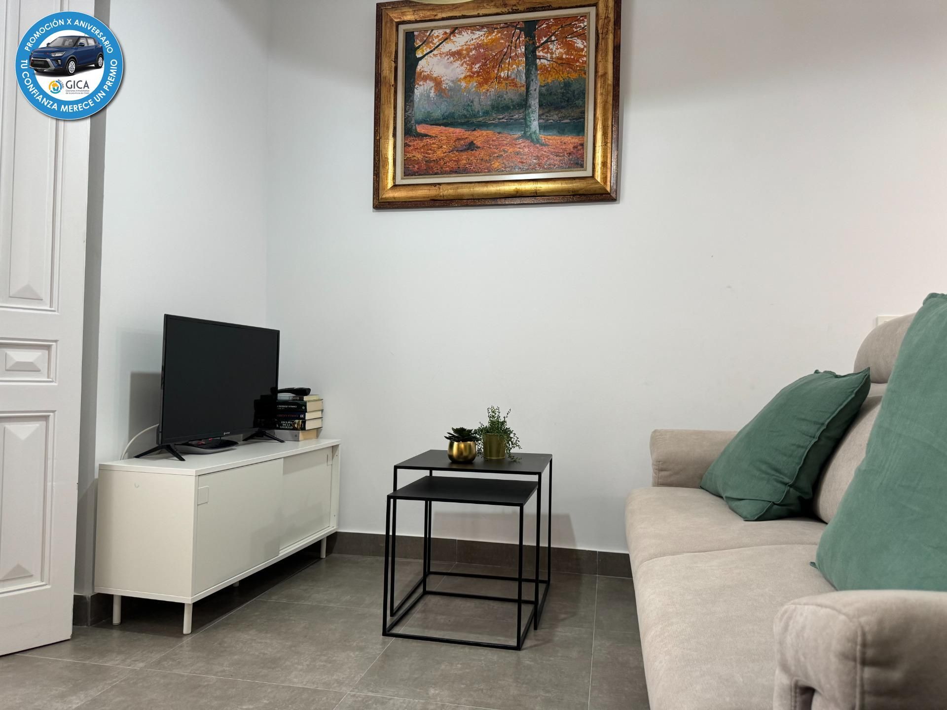 Living room of Apartment for sale in Sanlúcar de Barrameda  with Air Conditioner, Heating and Balcony