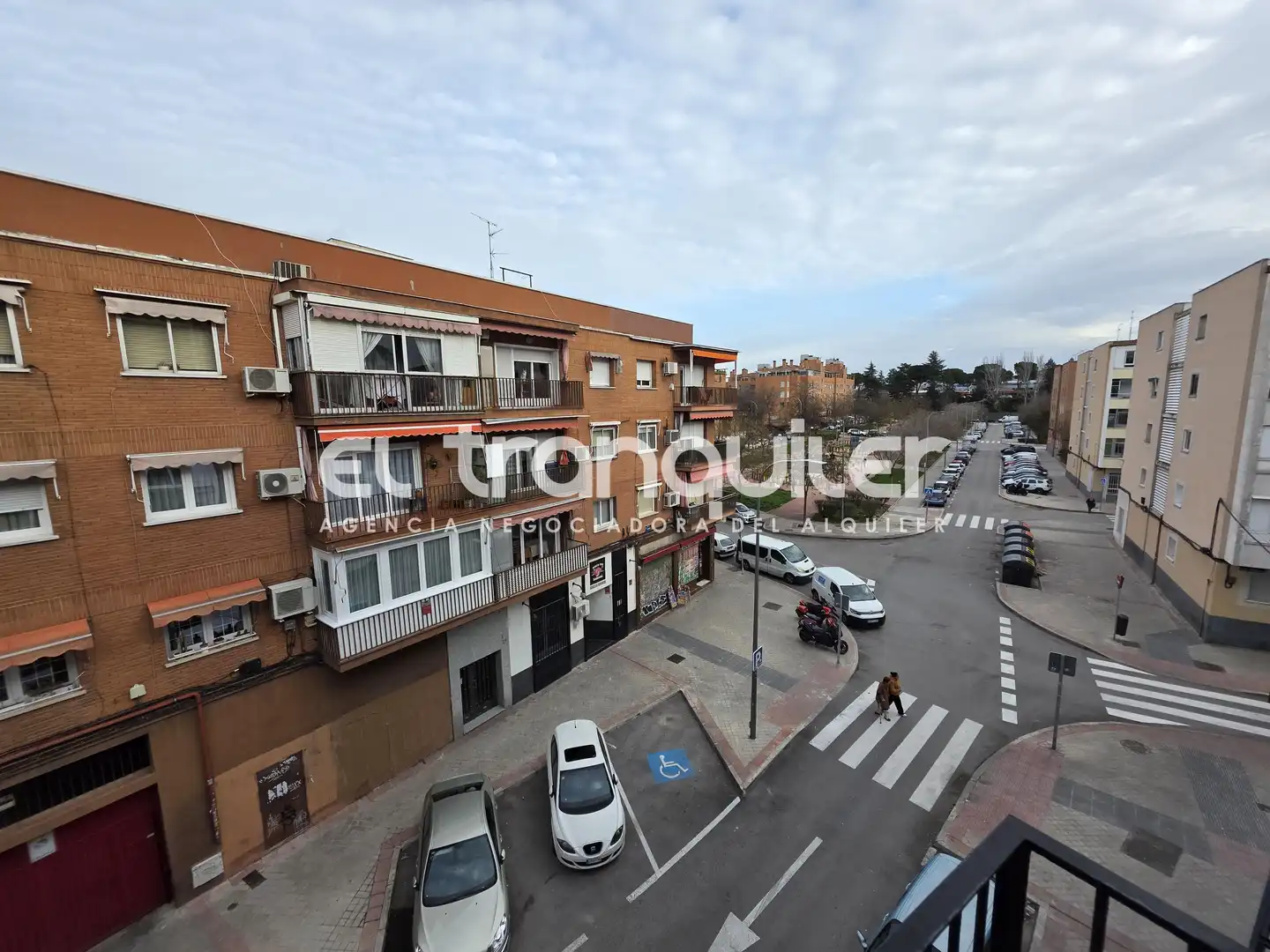 Exterior view of Flat for rent in Madrid  with Terrace and Washing machine