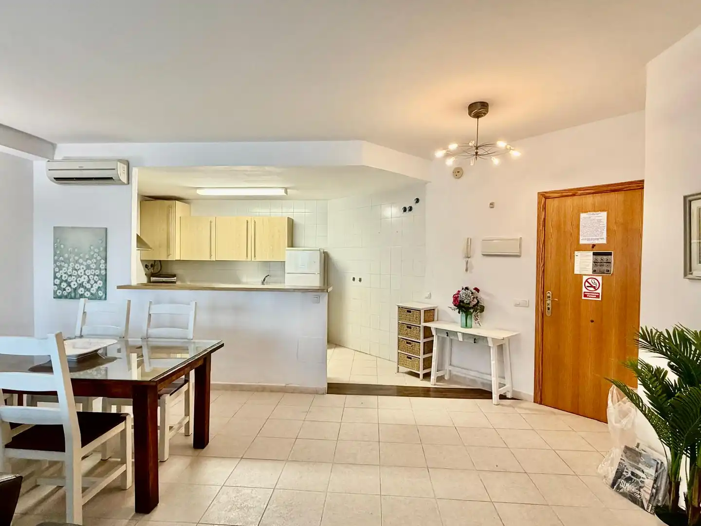Kitchen of Flat for sale in Benalmádena  with Air Conditioner, Terrace and Storage room