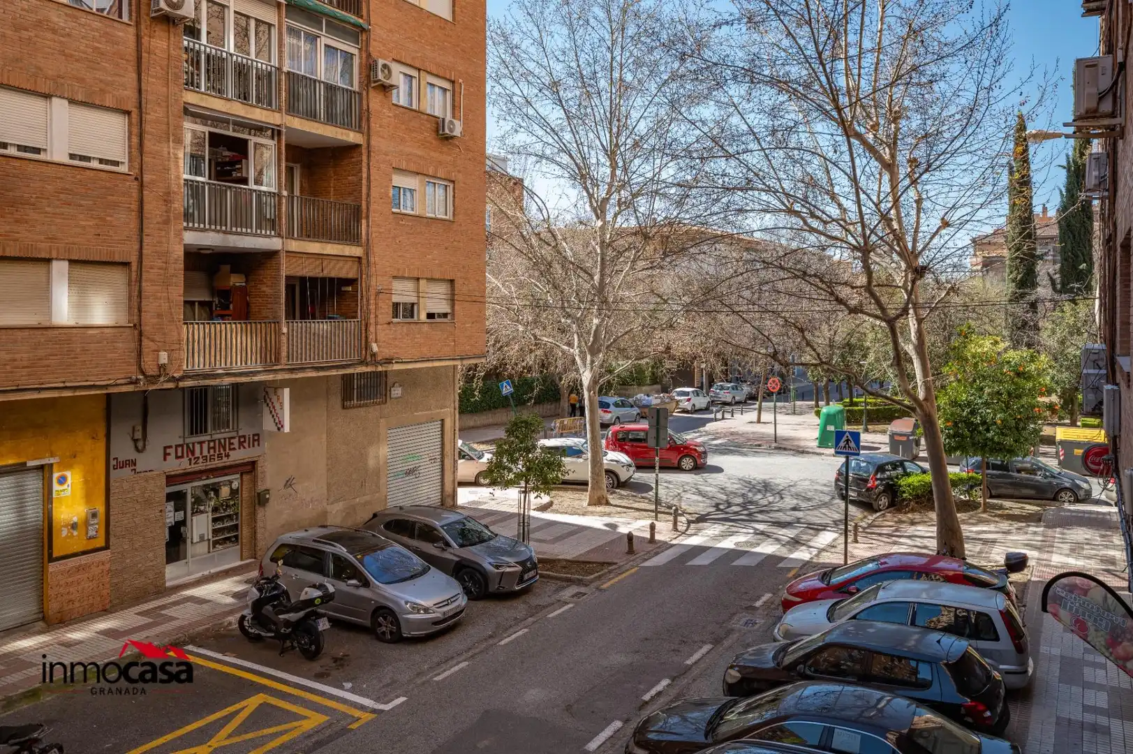 Exterior view of Flat for sale in Granada  with Air Conditioner, Heating and Balcony