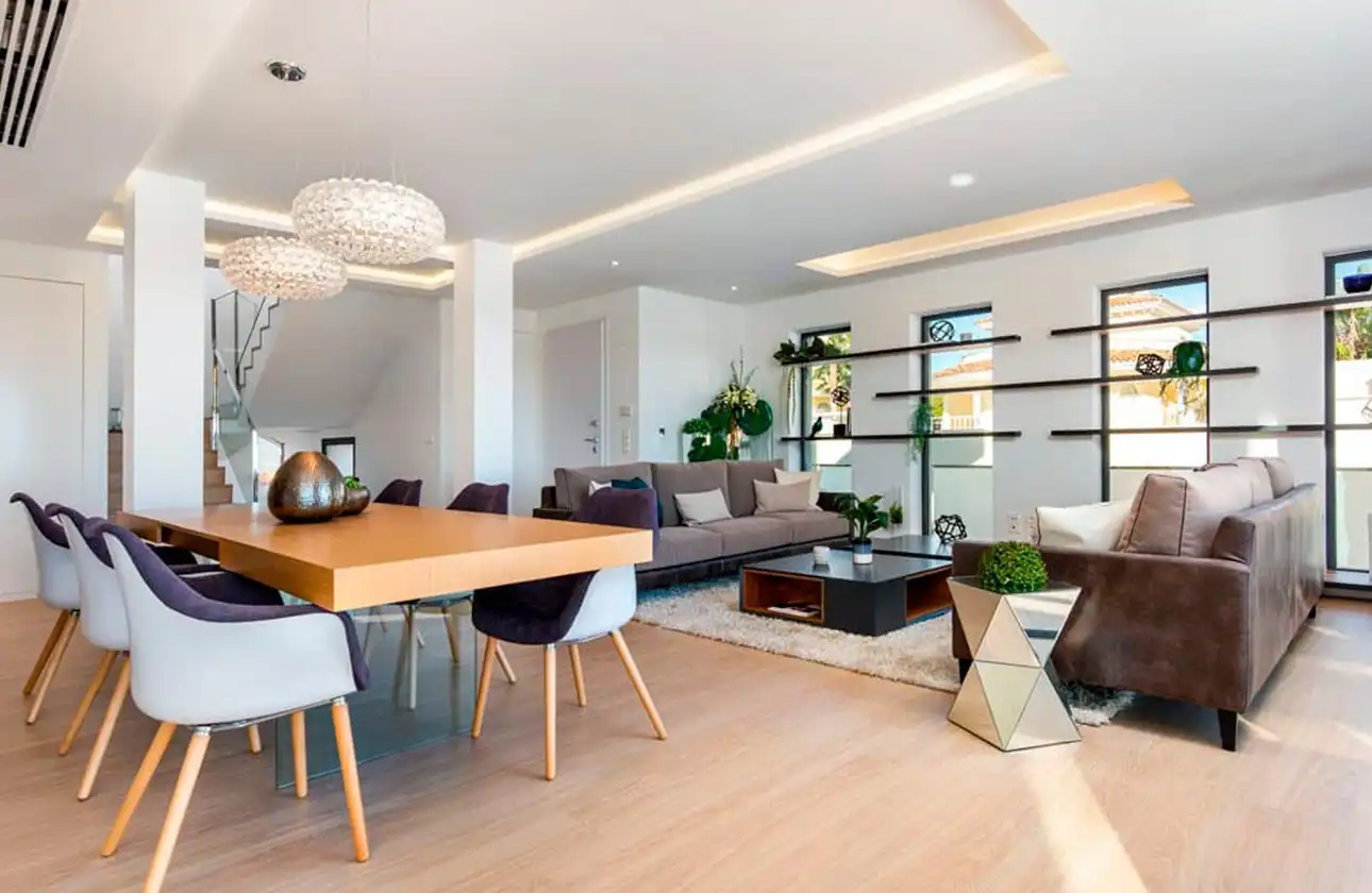 Sala de estar de Casa o chalet en venta en Rojales con Aire acondicionado, Calefacción y Terraza