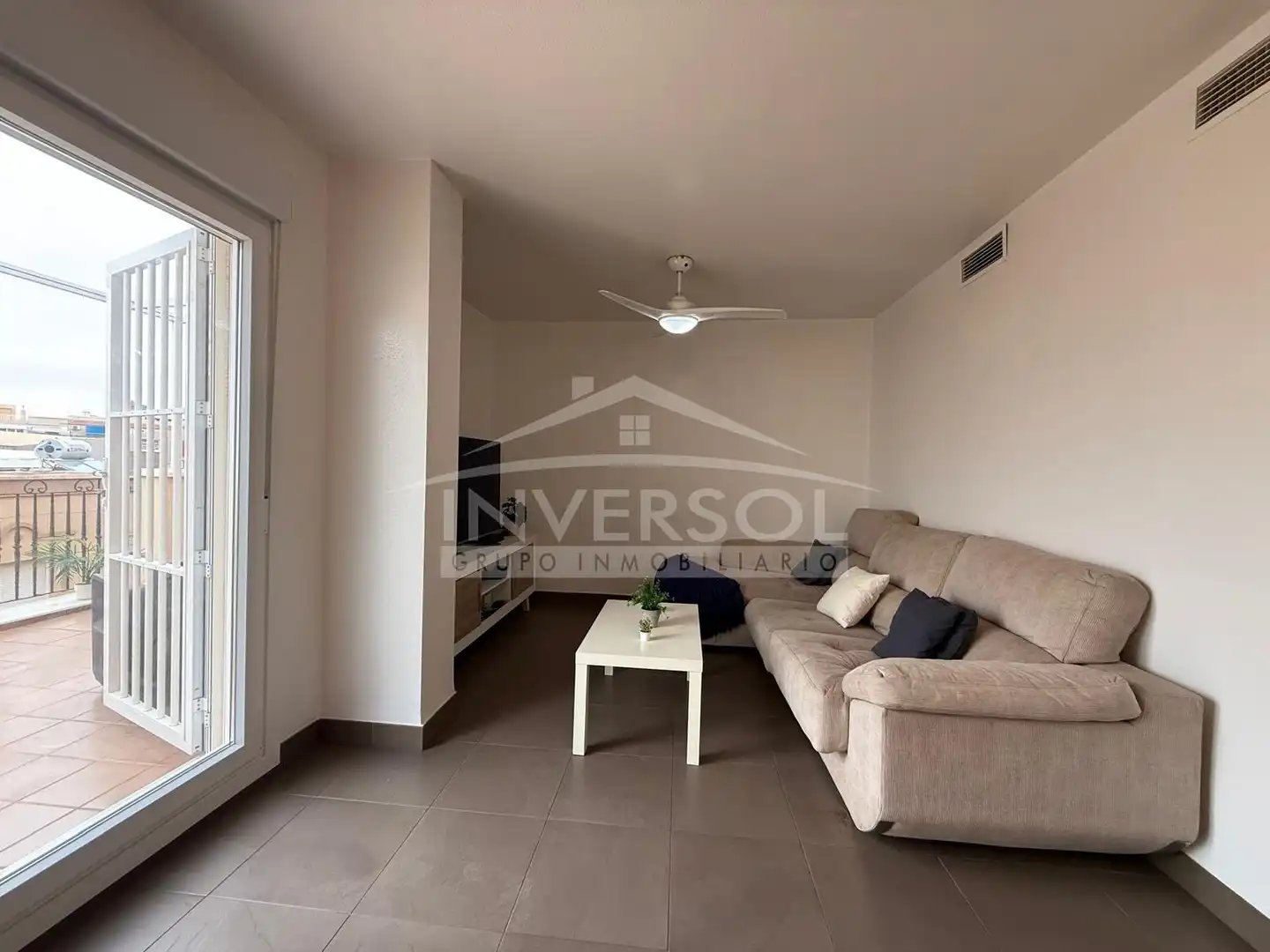 Living room of Attic for sale in El Ejido  with Terrace, Furnished and Oven