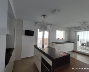 Kitchen of Attic to rent in Roquetas de Mar  with Air Conditioner, Heating and Private garden