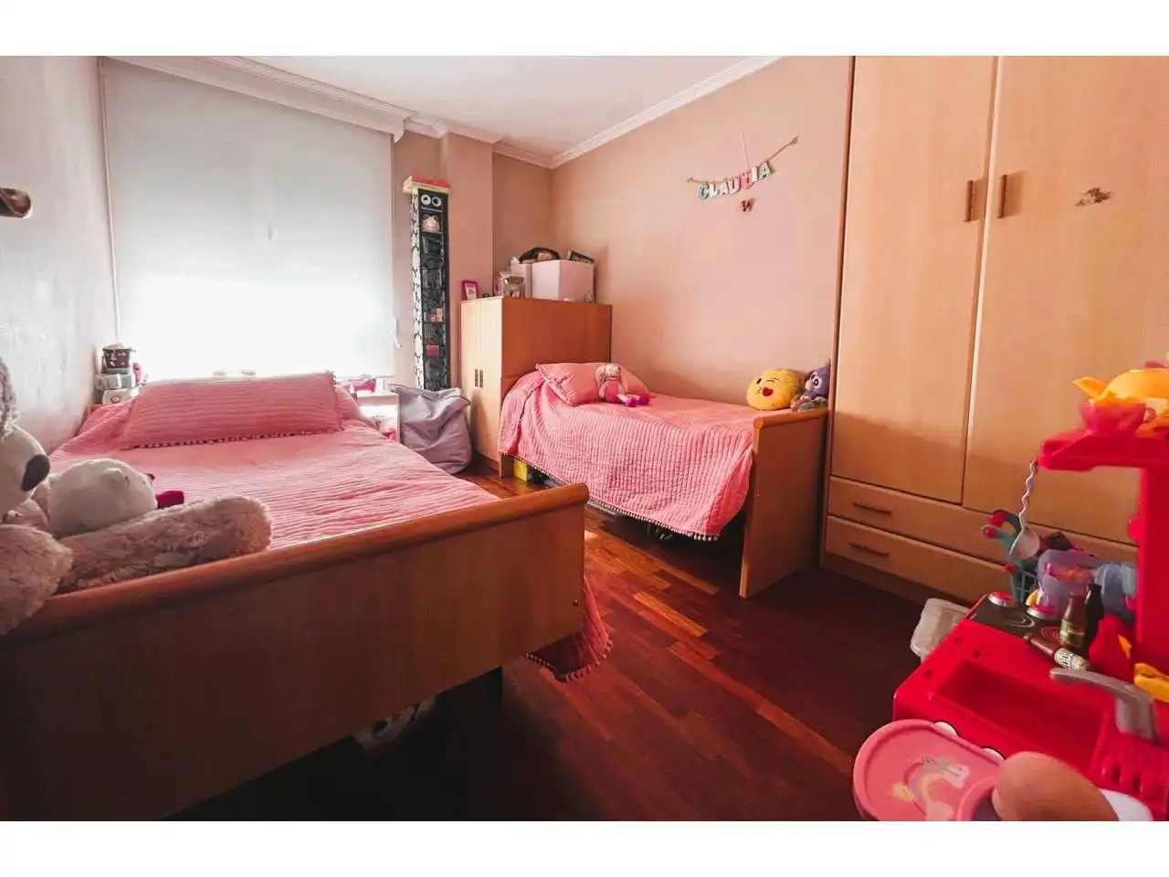 Bedroom of Flat for sale in Sabadell  with Air Conditioner, Heating and Parquet flooring