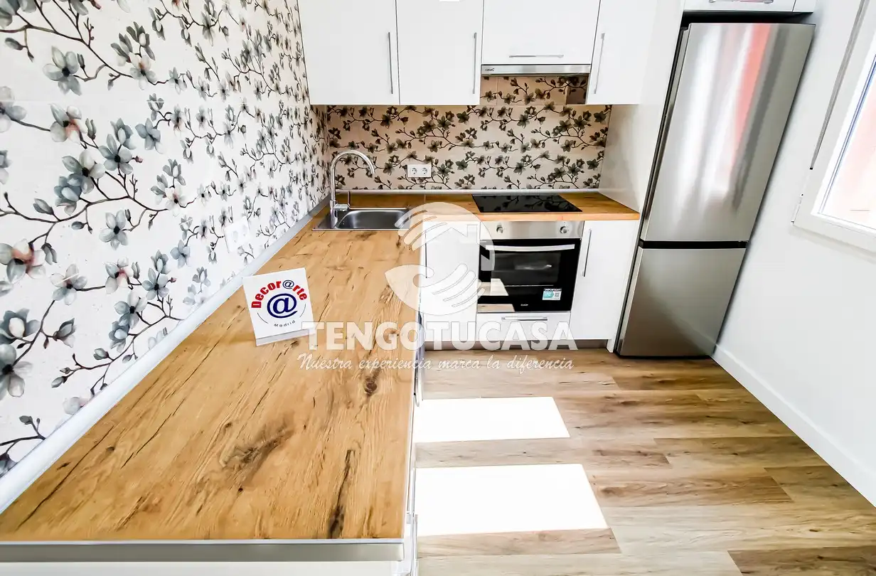 Küche von Wohnung zum Verkauf in Madrid mit Klimaanlage, Heizung und Terrasse