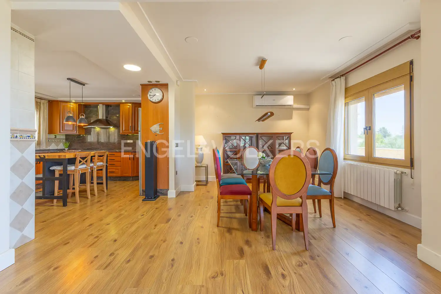 Dining room of Houses for sale in Ontinyent  with Air Conditioner, Heating and Private garden