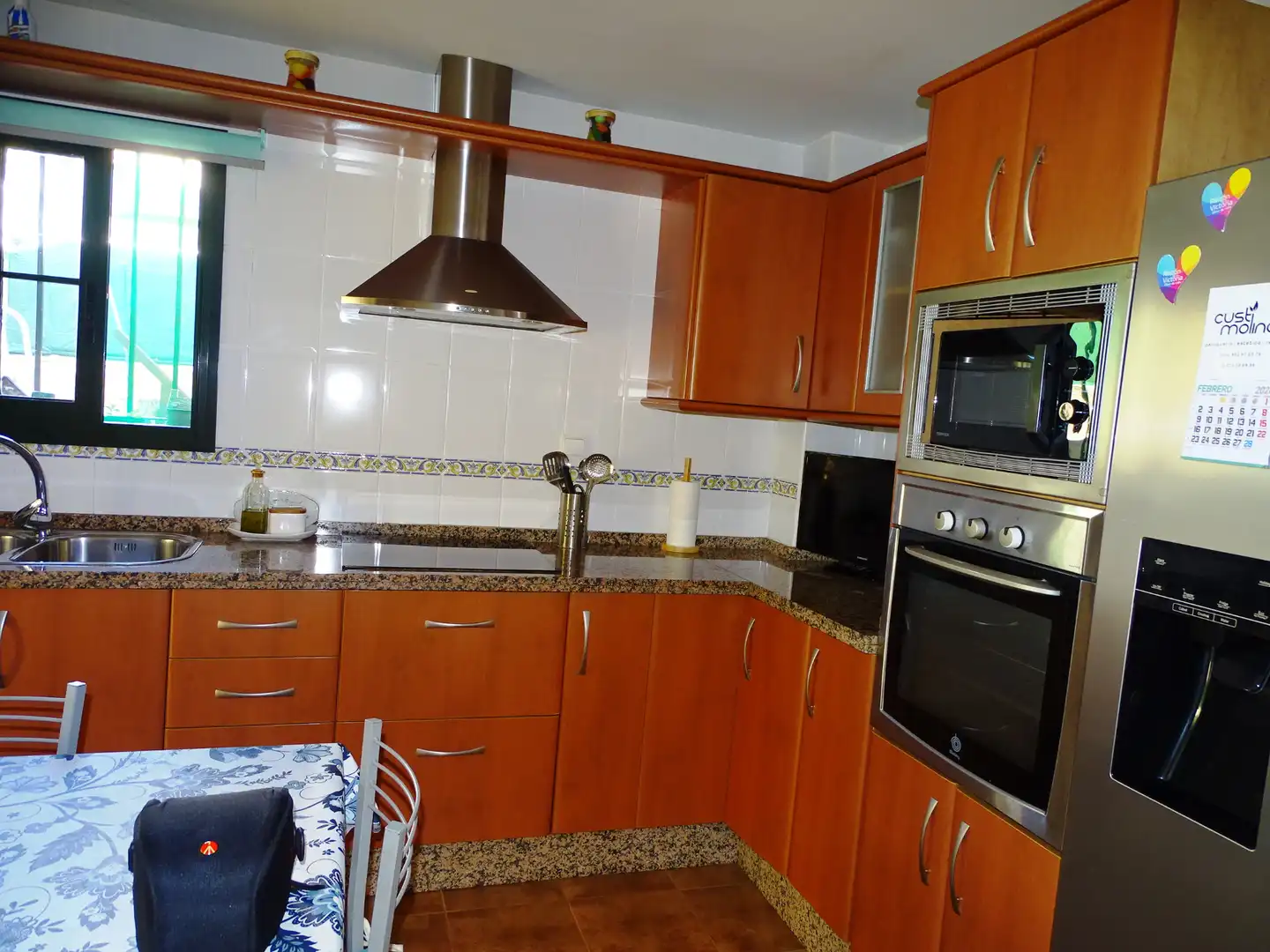 Cocina de Casa adosada en venta en Rincón de la Victoria con Aire acondicionado, Calefacción y Jardín privado