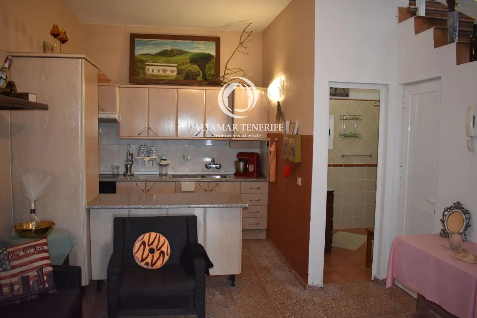 Cuina de Casa o xalet en venda en Icod de los Vinos amb Terrassa, Traster i Moblat