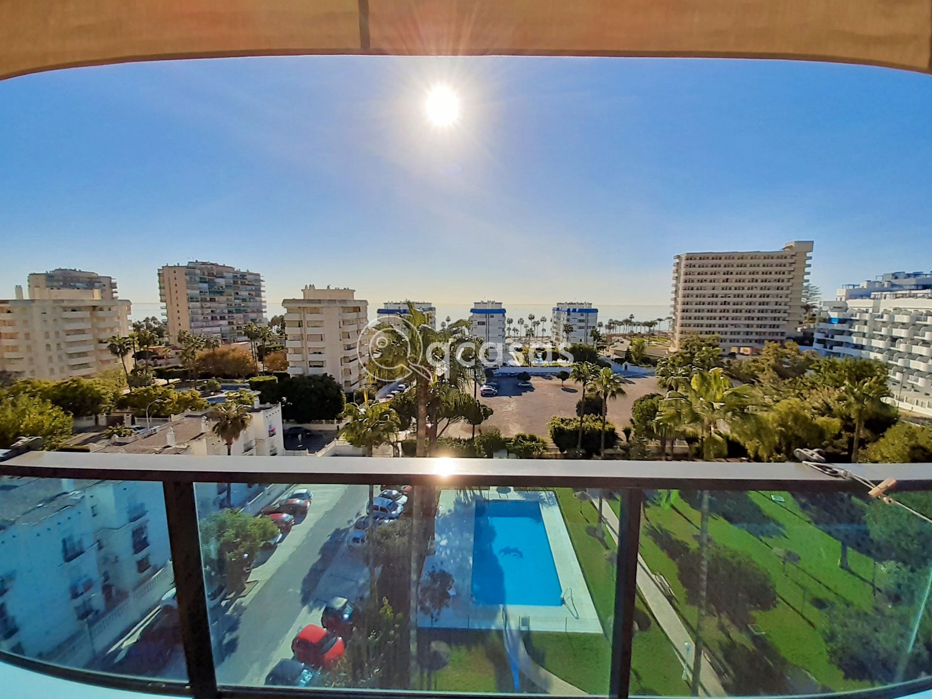 Vista exterior de Apartamento en venta en Benalmádena con Aire acondicionado, Terraza y Piscina