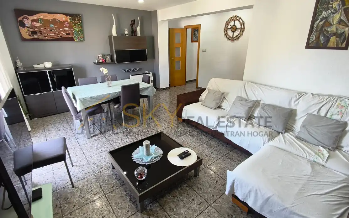 Sala de estar de Piso en venta en Paterna con Aire acondicionado, Terraza y Balcón