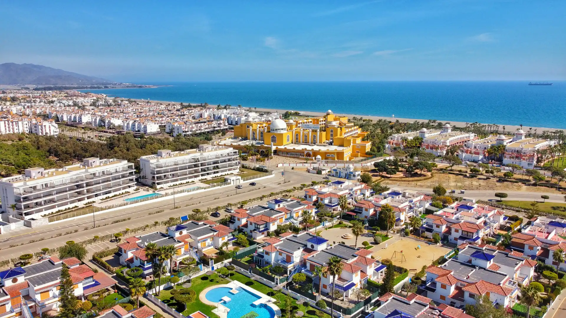 Exterior view of Apartments for sale in Vera  with Air Conditioner, Private garden and Terrace