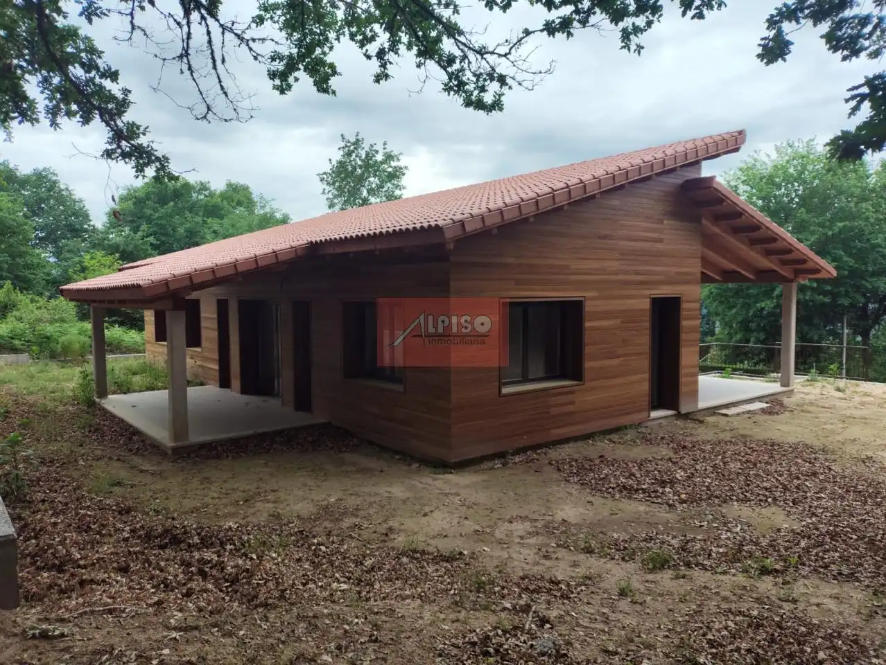 Exterior view of Houses for sale in O Pereiro de Aguiar   with Heating, Private garden and Terrace