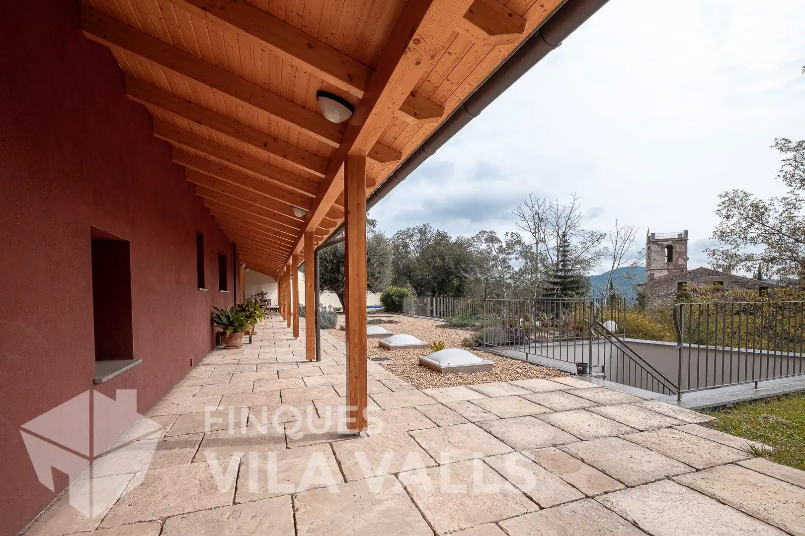 Terraza de Casa o chalet en venta en Gallifa con Aire acondicionado, Calefacción y Jardín privado