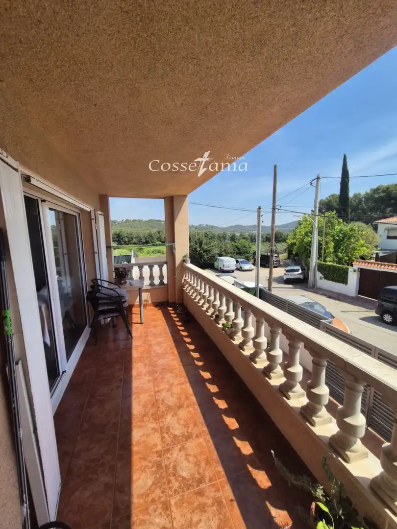 Exterior view of Detached homes for sale in Calafell  with Air Conditioner and Storage room
