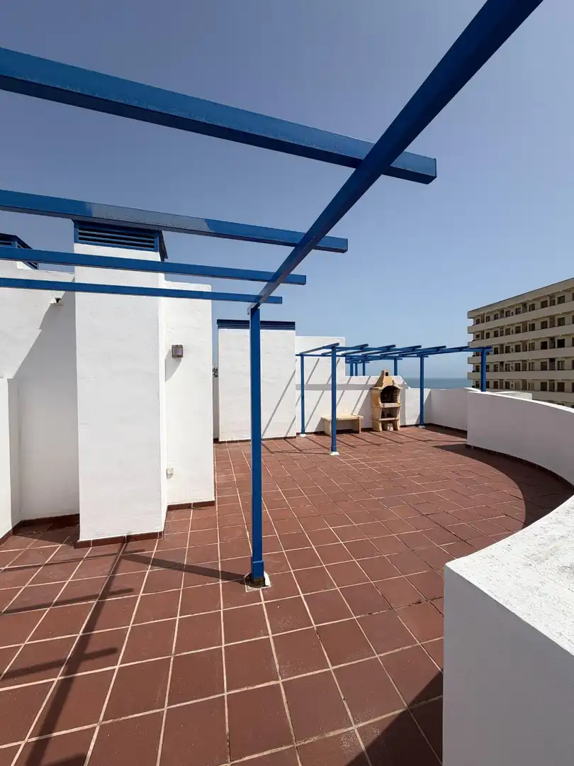 Terrasse von Wohnungen zum Verkauf in Benalmádena mit Klimaanlage, Heizung und Terrasse