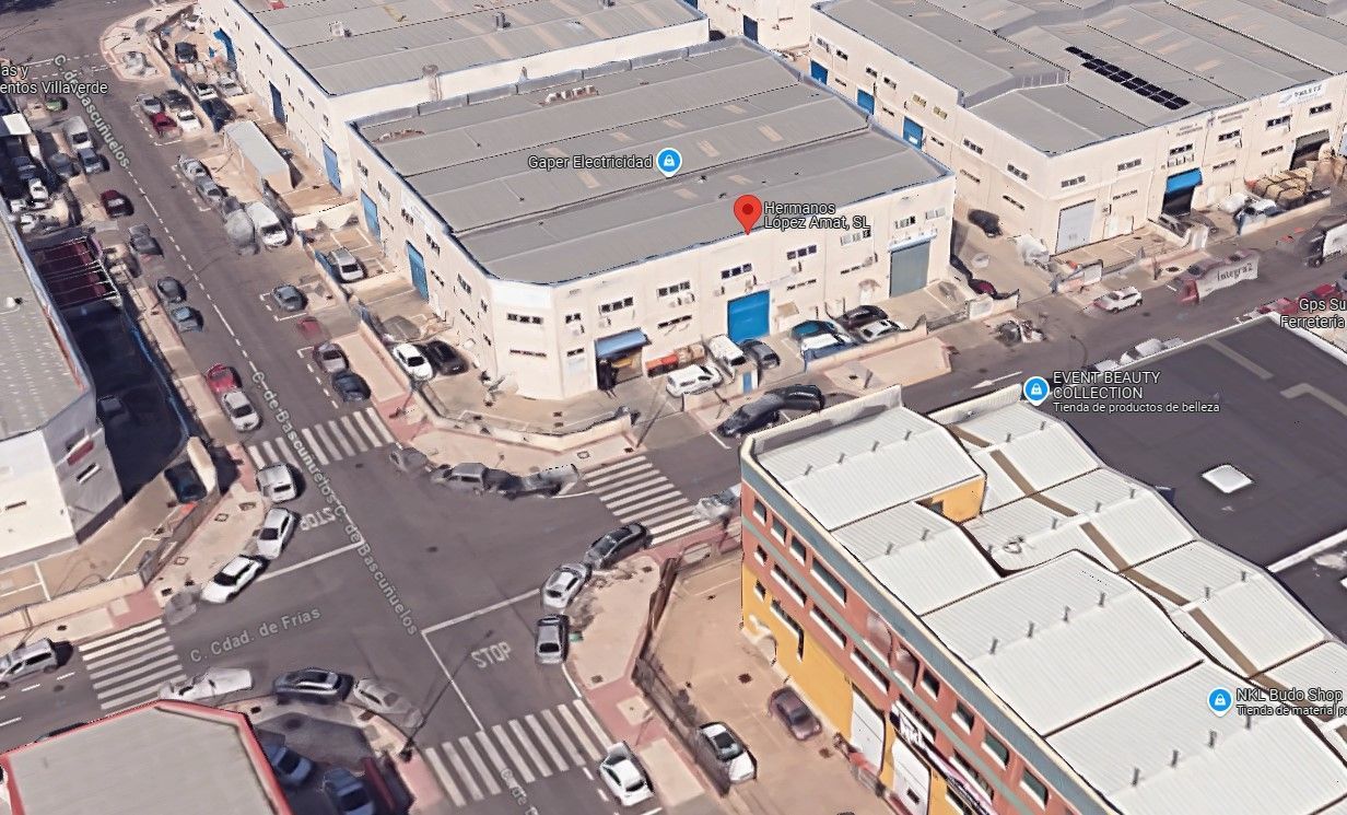 Exterior view of Industrial buildings for sale in  Madrid Capital