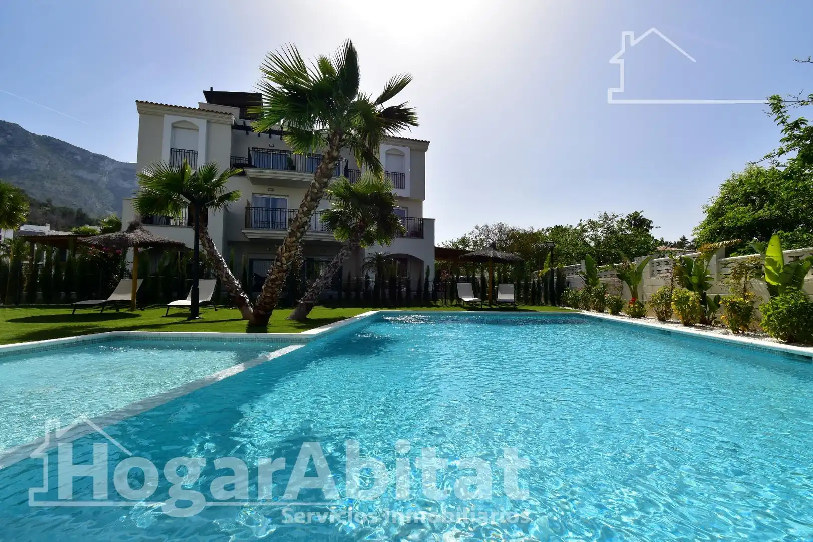 Exterior view of Flat for sale in Dénia  with Air Conditioner, Private garden and Terrace