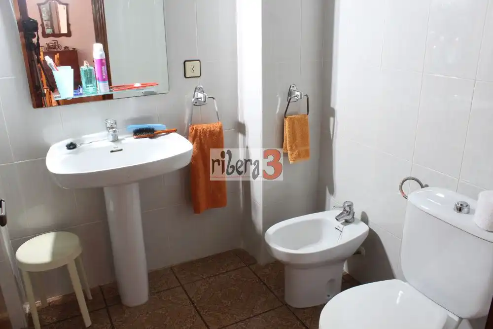 Bathroom of Flat for sale in San Javier  with Air Conditioner, Terrace and Furnished