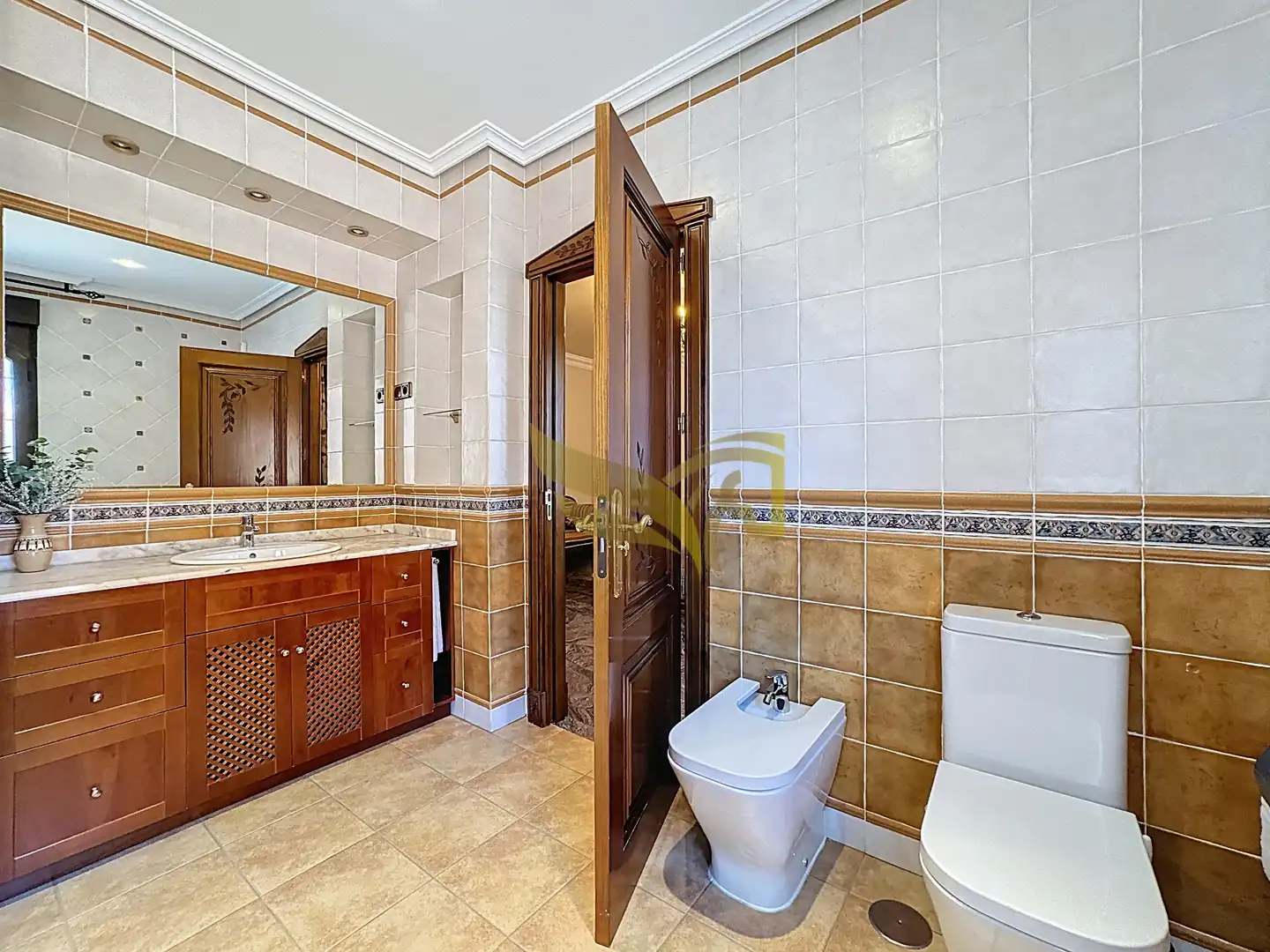 Baño de Casa o chalet en venta en Aranjuez con Aire acondicionado, Calefacción y Jardín privado
