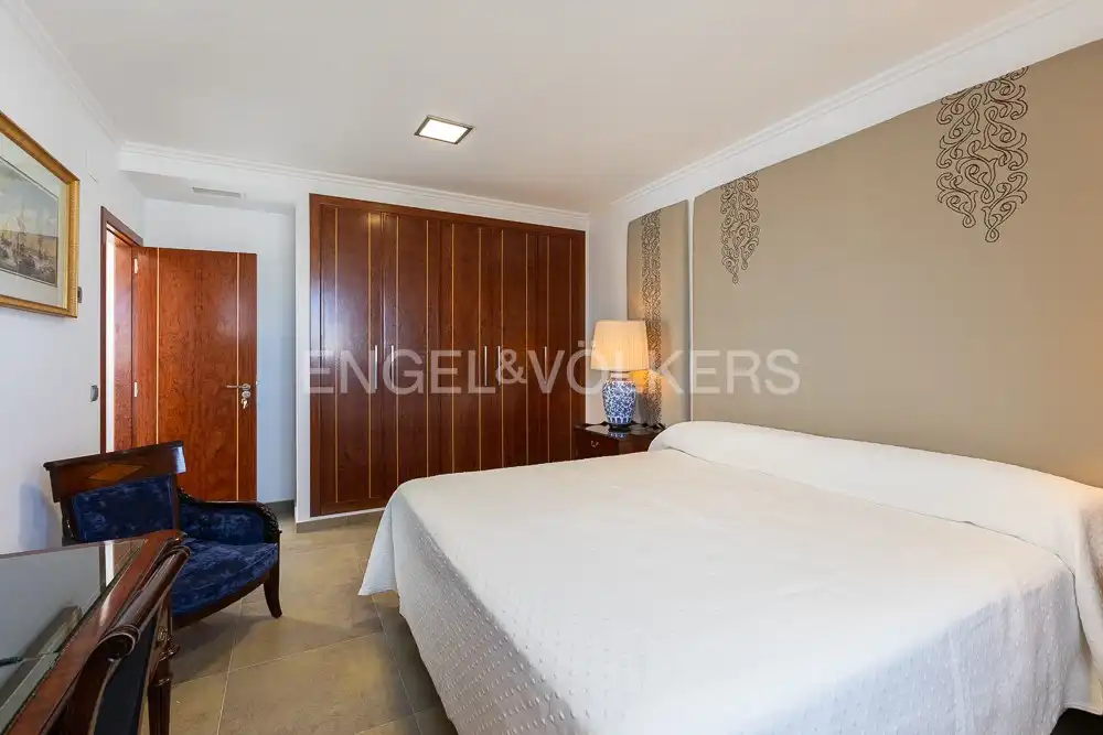 Bedroom of Houses for sale in Cullera  with Air Conditioner, Heating and Terrace
