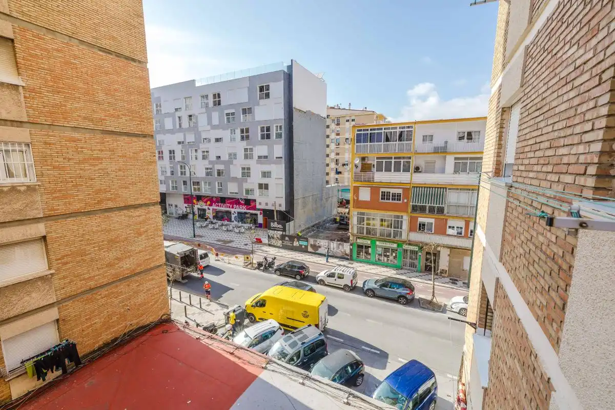 Exterior view of Flat for sale in Málaga  with Heating, Terrace and Balcony