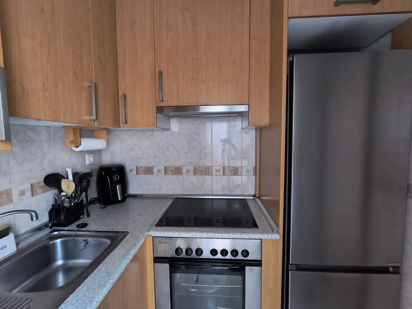 Kitchen of Flat for sale in Guadalajara  with Heating and Balcony