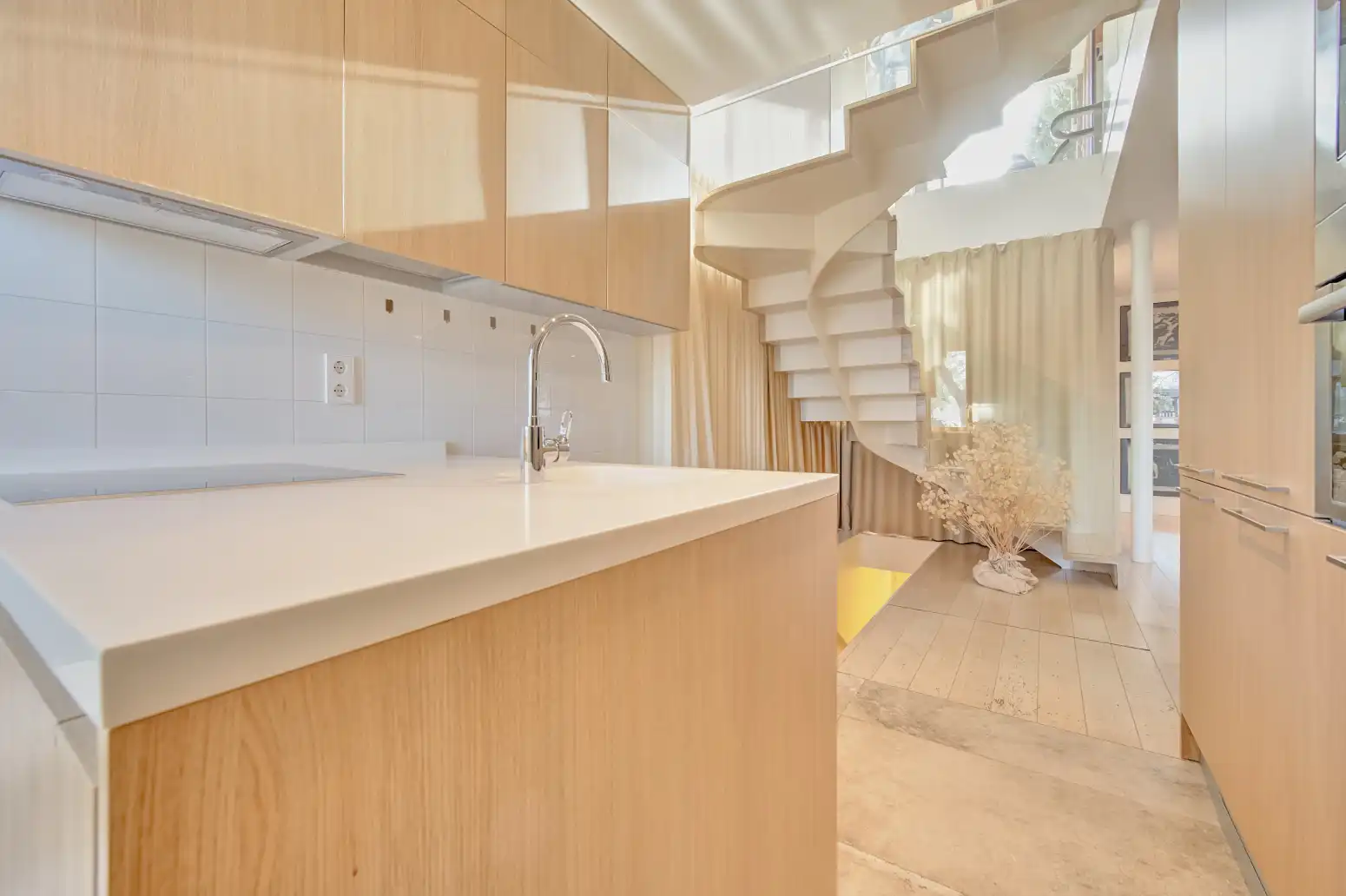 Cocina de Casa adosada en venta en  Pamplona / Iruña con Calefacción, Jardín privado y Parquet
