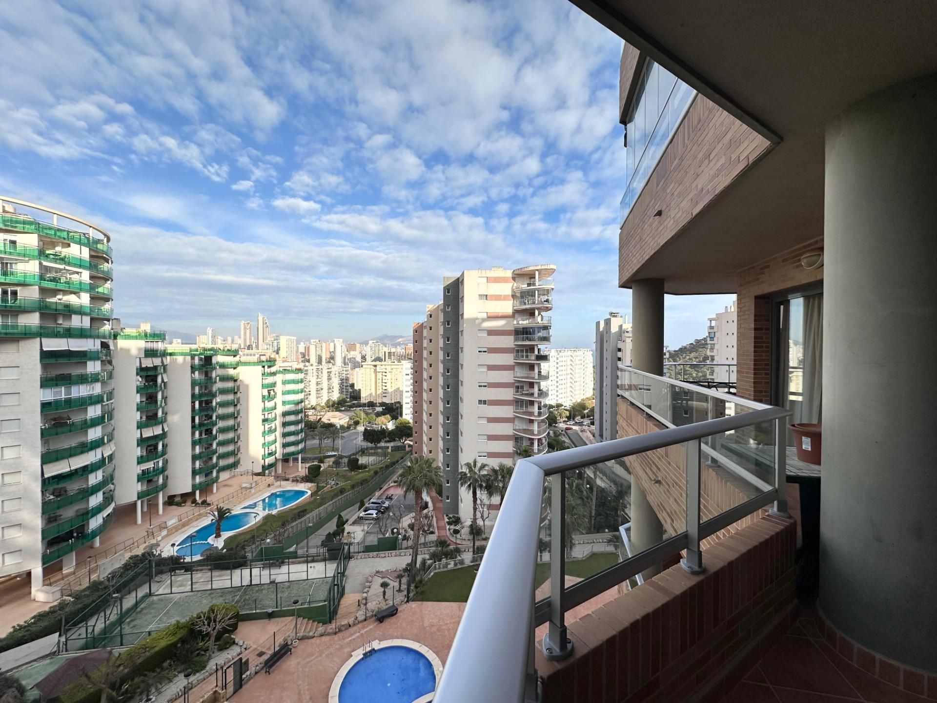 Exterior view of Apartment for sale in Villajoyosa / La Vila Joiosa  with Air Conditioner, Private garden and Terrace