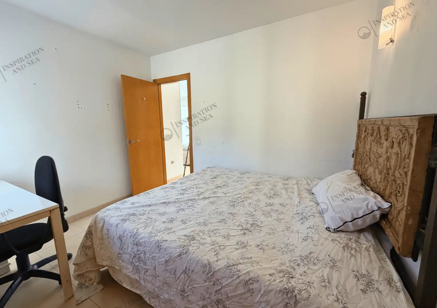 Bedroom of Flat for sale in Eivissa  with Air Conditioner, Terrace and Furnished