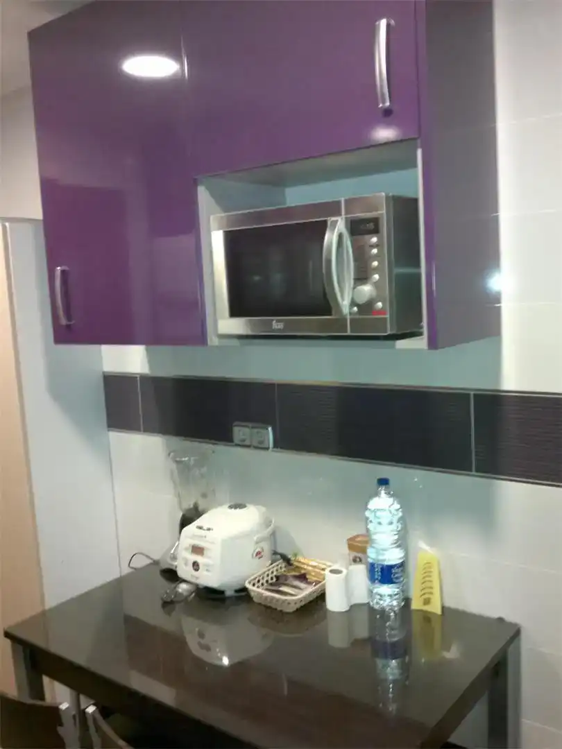 Kitchen of Flat for share in San Bernardo - Carmelitas - Campus