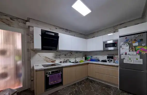 Kitchen of Flat for sale in Linares  with Air Conditioner, Heating and Terrace