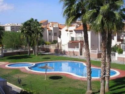 Swimming pool of Single-family semi-detached for sale in Orihuela  with Air Conditioner, Heating and Private garden