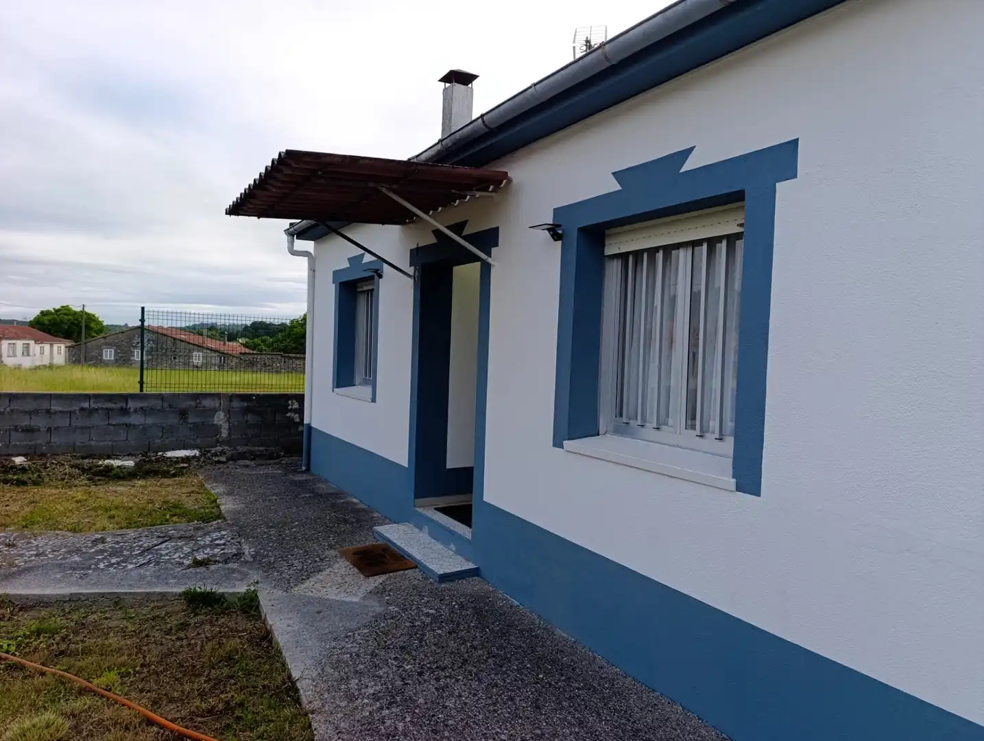 Vista exterior de Casa o chalet en venta en O Saviñao  con Calefacción, Jardín privado y Terraza
